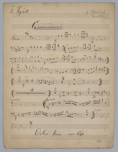 Gnomenmarsch - Parts: Bassoon 1 and 2,