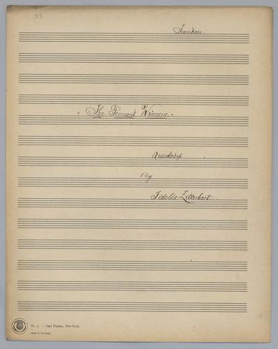 The Pennant Winners - Parts: Trombone,