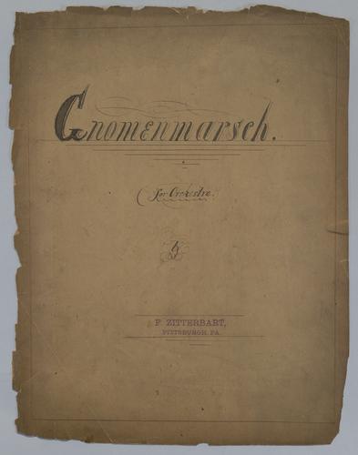 Gnomenmarsch - Score,