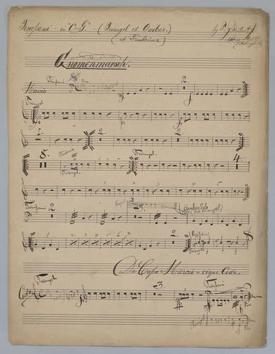 Gnomenmarsch - Parts: Timpani,