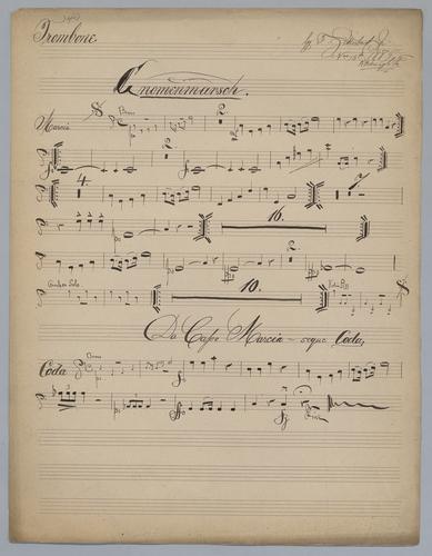 Gnomenmarsch - Parts: Trombone,