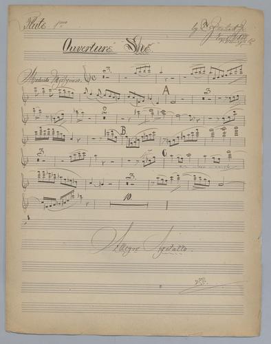 Ouverture : She - Parts: Flute 1,