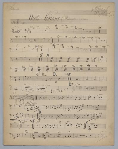 Puck's Visions - Parts: Violoncello,