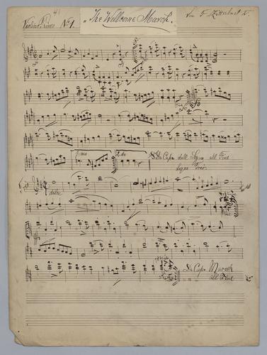 The Welcome March - Parts: Violin 1