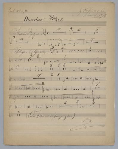 Ouverture : She - Parts: Trumpet 2,