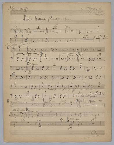 Puck's Visions - Parts: Timpani,