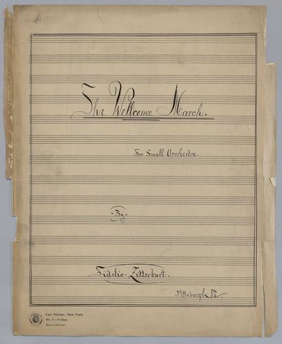 The Welcome March - Parts: Flute