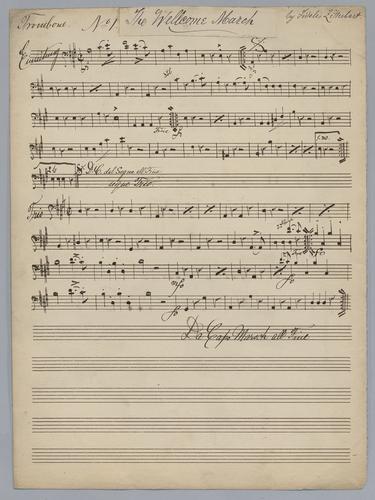 The Welcome March - Parts: Trombone