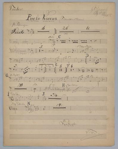 Puck's Visions - Parts: Trombone,