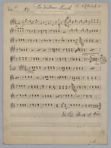 The Welcome March - Parts: Viola