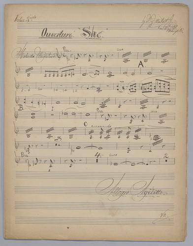 Ouverture : She - Parts: Violin 2,