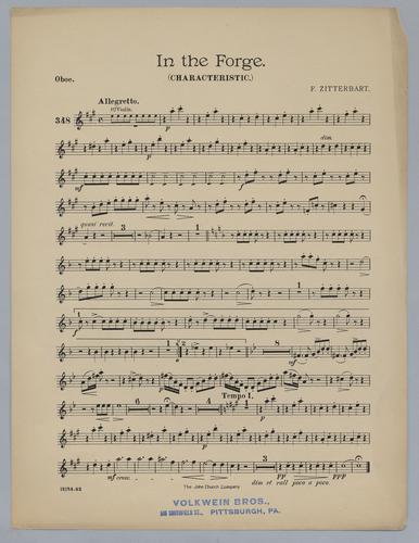 In the Forge - Parts: Oboe,