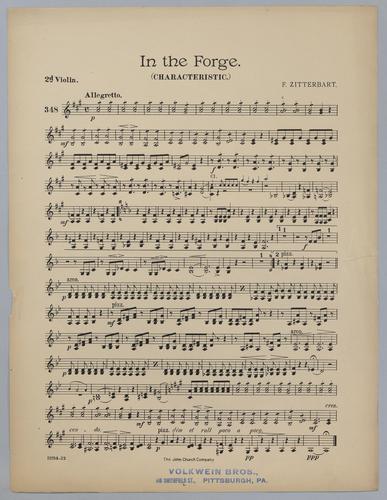 In the Forge - Parts: Violin 2,