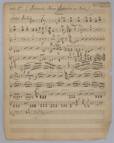 Introduction, Scherzo, Intermezzo, and Finale - Parts: Violin 2