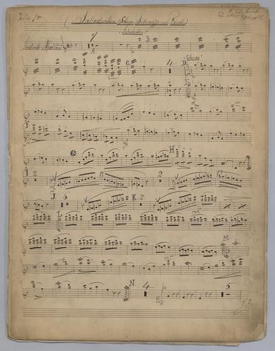 Introduction, Scherzo, Intermezzo, and Finale - Parts: Violin 1