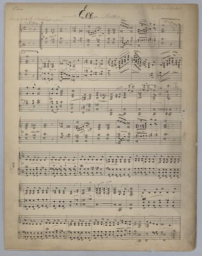 Meditation : "Eve"- Parts: Piano