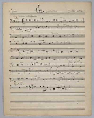 Meditation : "Eve"- Parts: Bass