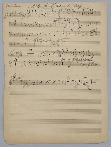 Im Liebestaumel - Parts: Trombone,