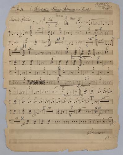 Introduction, Scherzo, Intermezzo, and Finale - Parts: Timpani