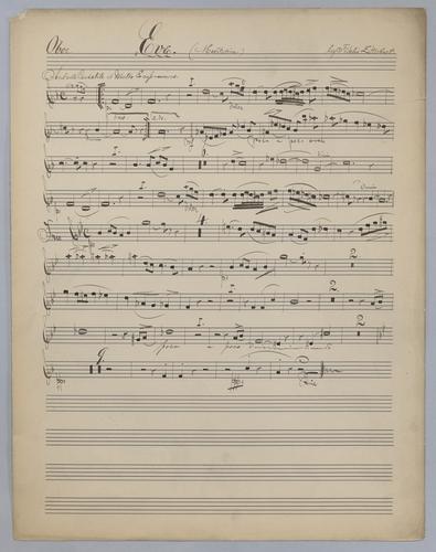 Meditation : "Eve"- Parts: Oboe