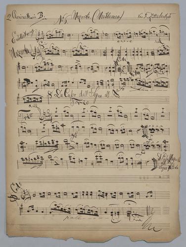 Maiblumen - Parts: Clarinet 1 and 2,