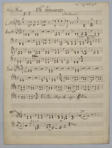 In Erwartung - Parts: Violin 2,