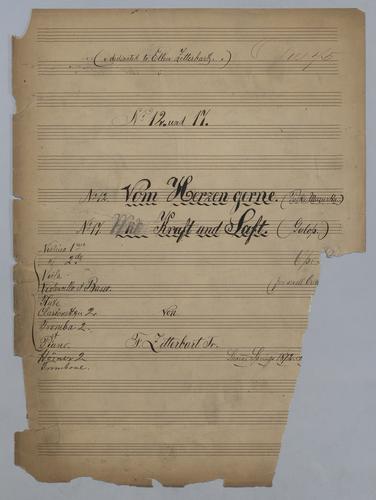 Vom Herzen gerne - Parts: Flute,