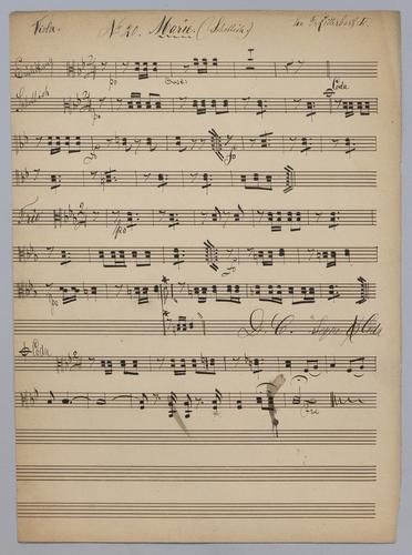 Marie : Schottish - Parts: Viola