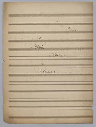 Marie : Schottish - Parts: Bass