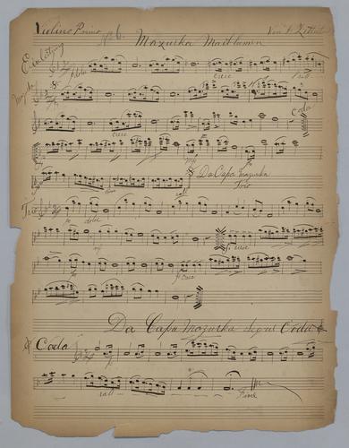 Maiblumen - Parts: Violin 1,