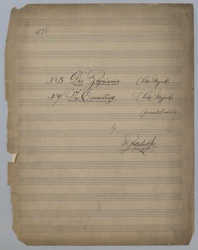 In Erwartung - Parts: Flute,