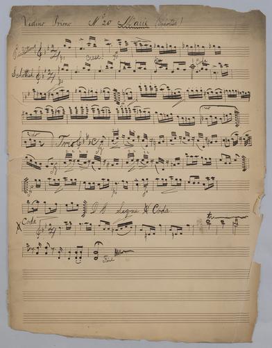 Marie : Schottish - Parts: Violin 1