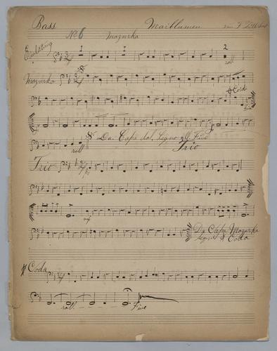 Maiblumen - Parts: Bass,