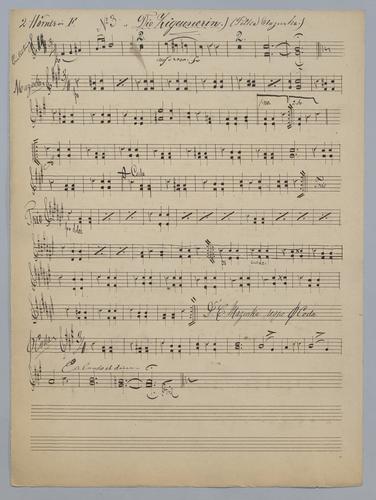 In Erwartung - Parts: Horn in 1 and 2,