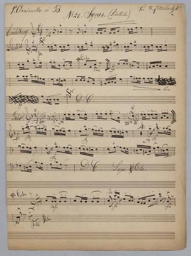Agnes : Schottish - Parts: Clarinet 1 in B