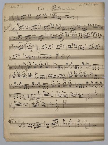 Pauline : Schottish - Parts: Violin 1