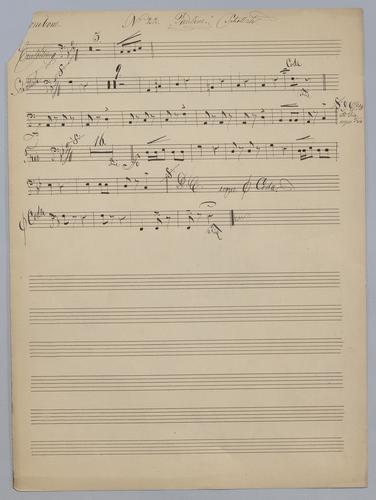 Pauline : Schottish - Parts: Trombone