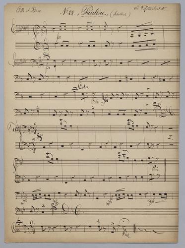 Pauline : Schottish - Parts: Cello and Bass