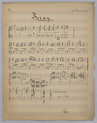 Trixy - Parts: Piano