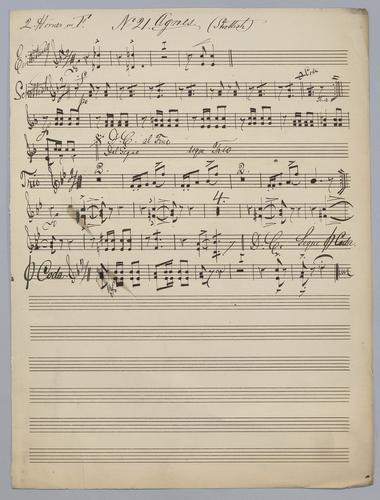 Agnes : Schottish - Parts: Horn 1 and 2