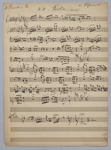 Pauline : Schottish - Parts: Clarinet 1 and 2 in B