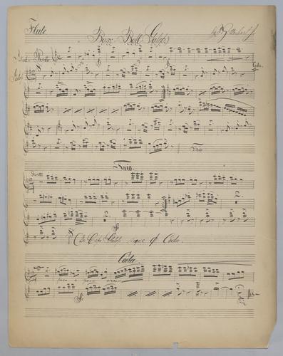 Base Ball : Galop - Parts: Flute