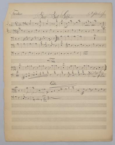 Base Ball : Galop - Parts: Trombone