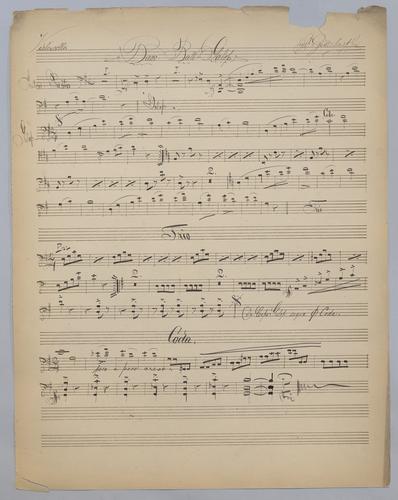 Base Ball : Galop - Parts: Violoncello