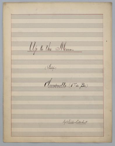 Up to the Moon : Galop - Parts: Clarinet 1