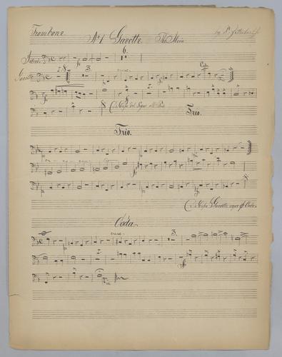 2 Gavottes - Parts: Trombone