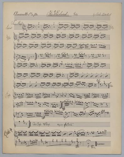 The Whirlwind - Parts: Clarinet 1