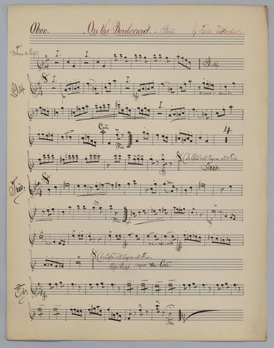 On the Boulevard - Parts: Oboe