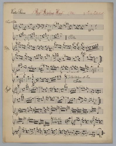 Red Riding Hood - Parts: Violin 1