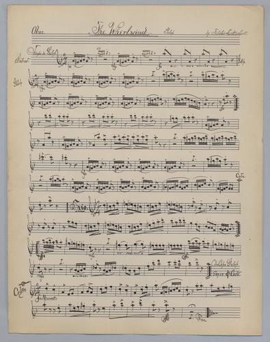 The Whirlwind - Parts: Oboe